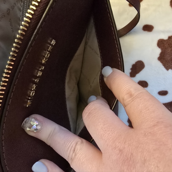 Michael Kors Red Wine Colored EMMY Backpack - With Dustbag - Picture 5 of 8